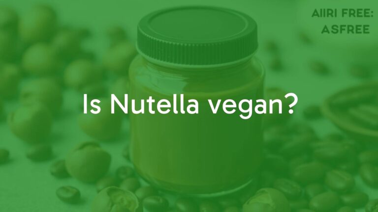 Is Nutella vegan?