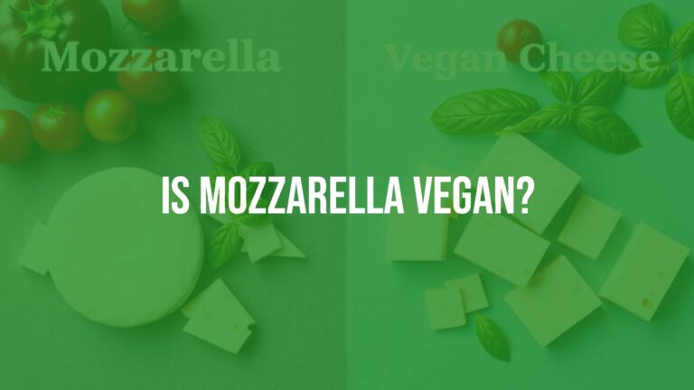 Is mozzarella vegan?