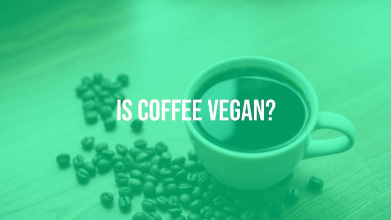 Is coffee vegan?