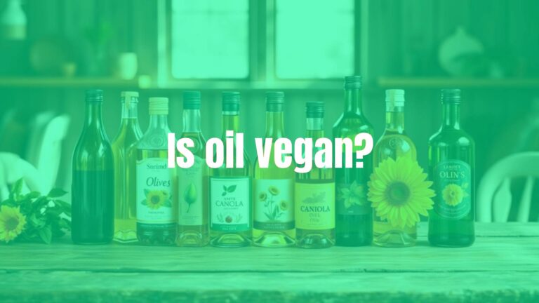 Is oil vegan?