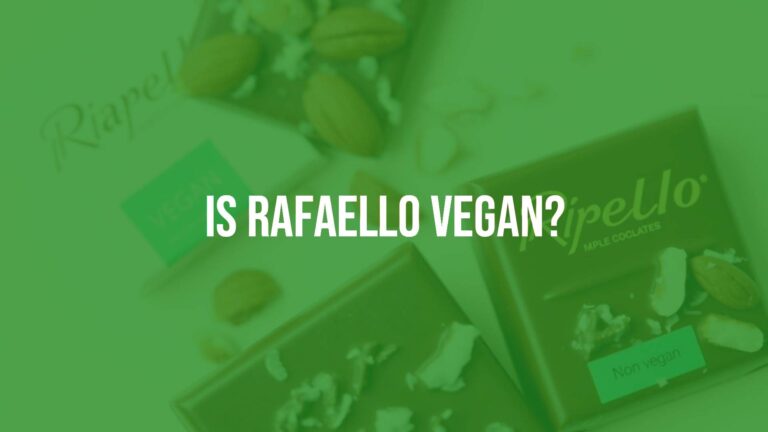 Is Rafaello vegan?