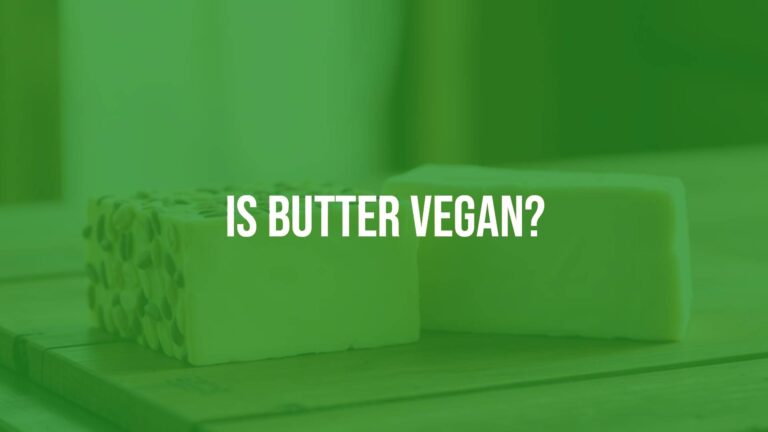 Is Butter vegan?
