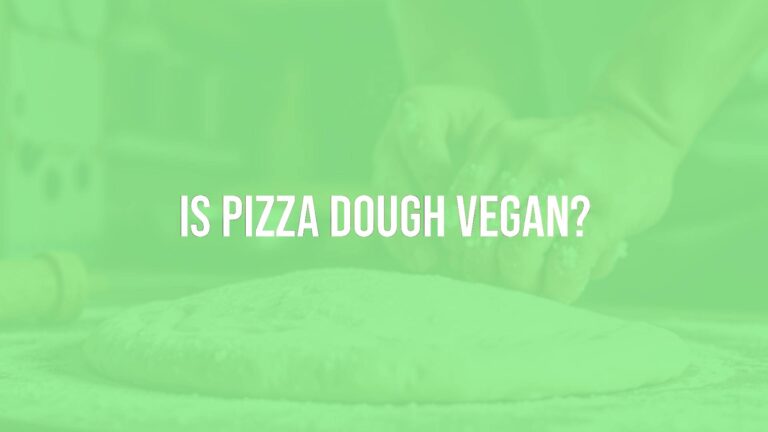 Is pizza dough vegan?