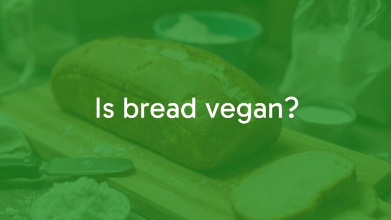 Is bread vegan?