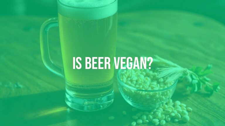 Is beer vegan?