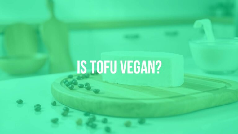 Is tofu vegan?