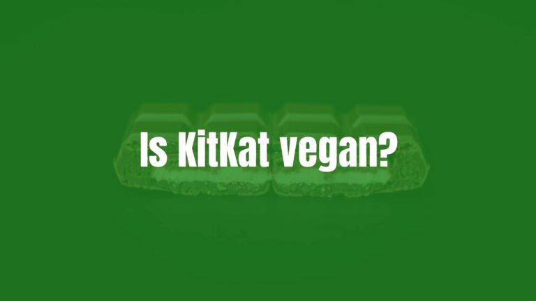 Is KitKat vegan?