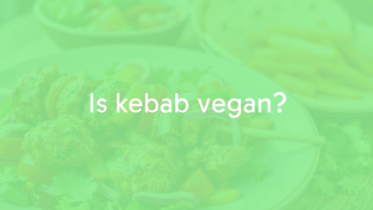 Is kebab vegan?