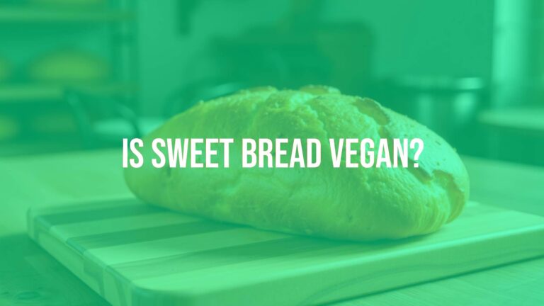 Is sweet bread vegan?