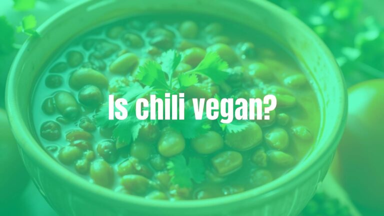 Is chili vegan?