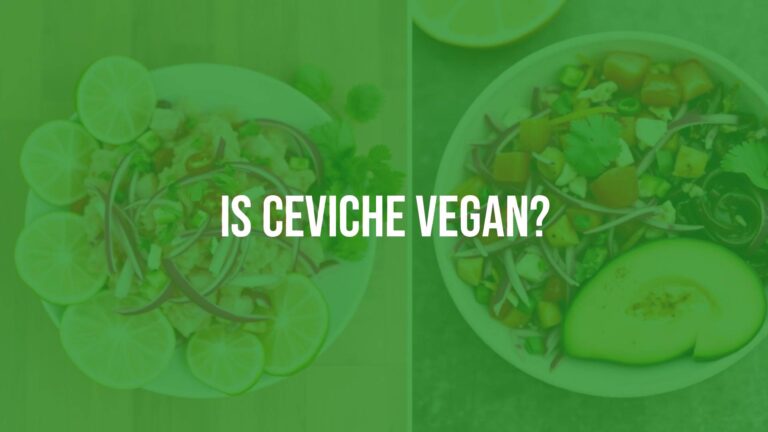 Is ceviche vegan?